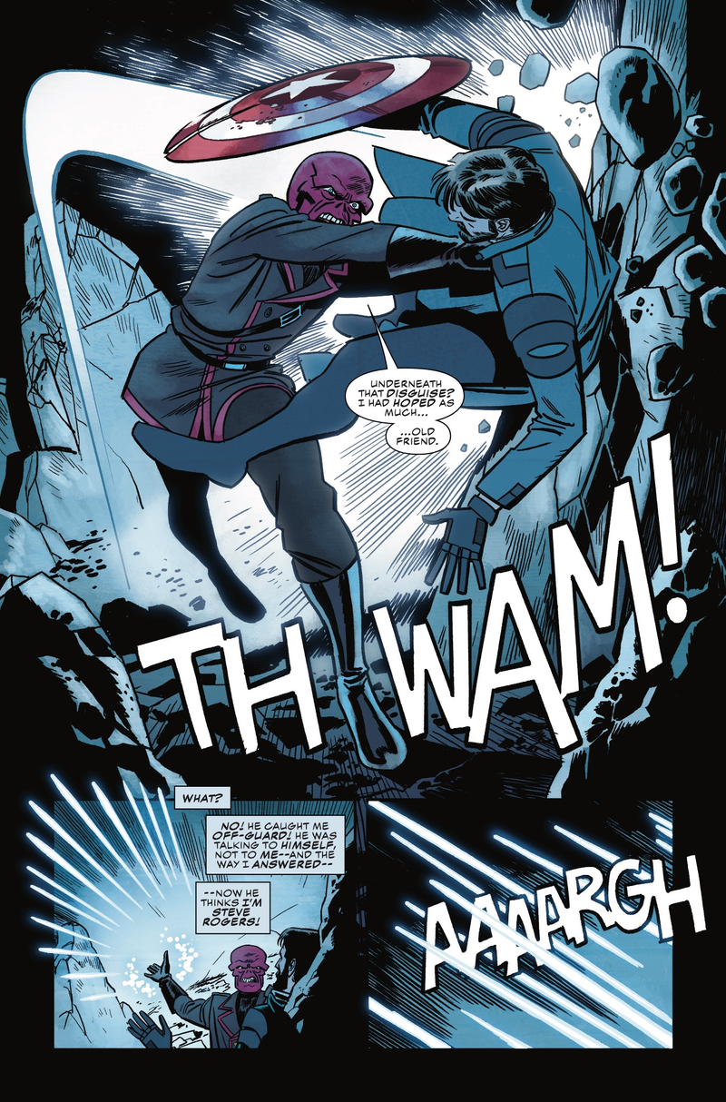 Illustration for article titled Red Skull returns to terrorize the future in this Captain America exclusive
